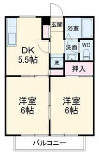 サンヴェール【2階】の間取り
