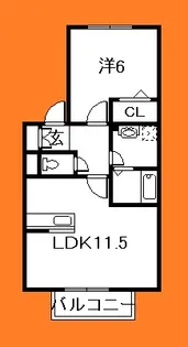 千葉県船橋市印内1【アパート】の間取り