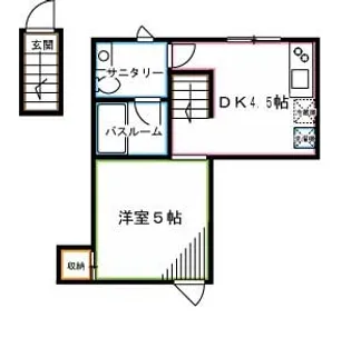ニシオギソウ【2階】の間取り