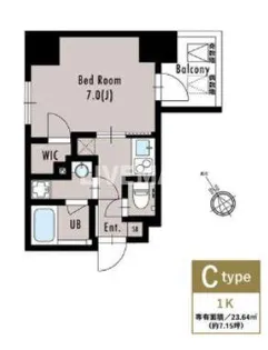 アルティザ五反田【3階】の間取り