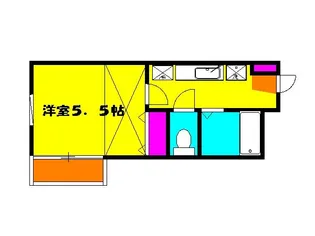 メゾンSAM【3階】の間取り