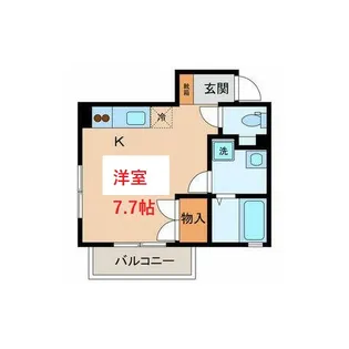 東京都大田区大森西3【マンション】の間取り