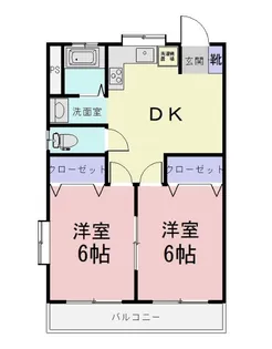 フレンディー【2階】の間取り