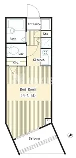 ハイツ中目黒の間取り