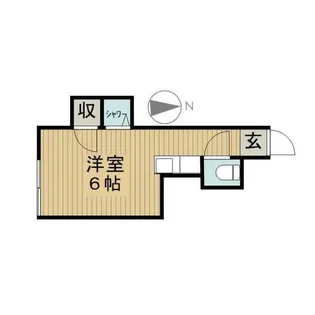イトーハイツ沼袋【1階】の間取り