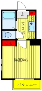 Glanz赤羽WEST【3階】の間取り