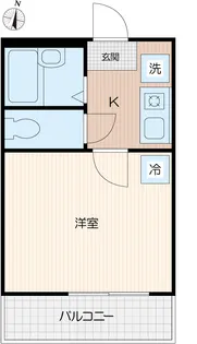 グランフェリオ横浜元町【3階】の間取り