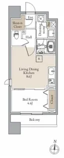 宮城県仙台市青葉区堤通雨宮町【マンション】の間取り