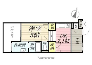 ライトハウス【1階】の間取り