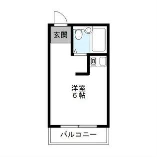 ハピネス南大野 310【3階】の間取り