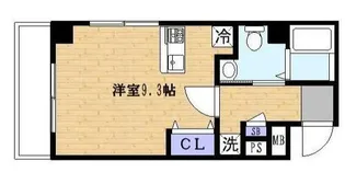 ラヴィエント浅草橋【6階】の間取り
