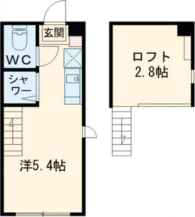 ハーモニーテラス桜上水III【1階】の間取り
