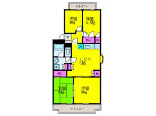 イングス21【2階】の間取り
