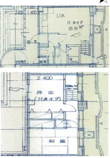 東京都杉並区高円寺北2【マンション】の間取り