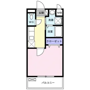 東京都足立区入谷1【マンション】の間取り