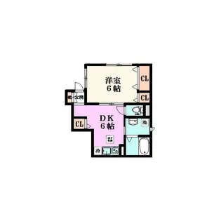 東京都墨田区押上3【アパート】の間取り