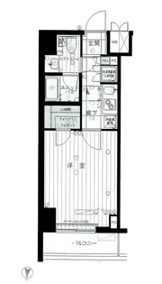 ルーブル清澄白河参番館【3階】の間取り