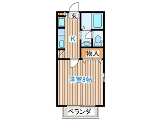 WELL長町南【1階】の間取り
