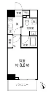 DeLCCS IKEBUKURO【11階】の間取り
