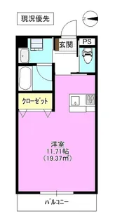 ニューマロンビル【3階】の間取り