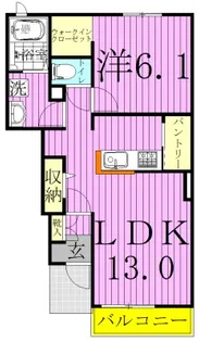 I.M.RESIDENCE【1階】の間取り
