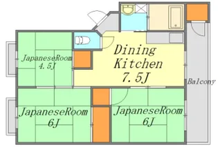 広島県廿日市市佐方4【マンション】の間取り