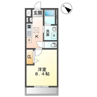 タスカータソルテIII【2階】の間取り