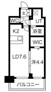 メイクスWアート丸の内【14階】の間取り