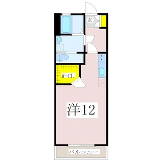 鹿児島県鹿児島市西谷山4【アパート】の間取り