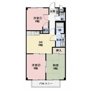 Surplus Threeダンディライオン【2階】の間取り