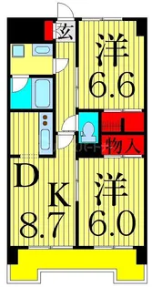 東京都葛飾区奥戸5【マンション】の間取り