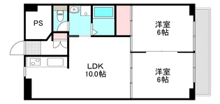 ロータスビル【9階】の間取り