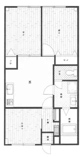 豊南ファミリーマンション【1階】の間取り