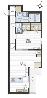 サンライズII【3階】の間取り