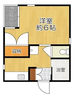 スクエア・ヒルズ【2階】の間取り