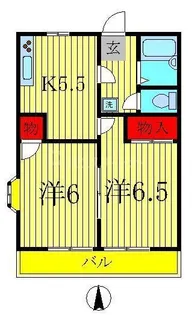ヒデパレス【1階】の間取り