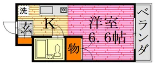 ヴェナールハイム【3階】の間取り