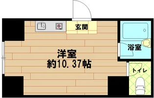 第13明香ビル【1階】の間取り