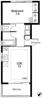 SPUTNIK【1階】の間取り
