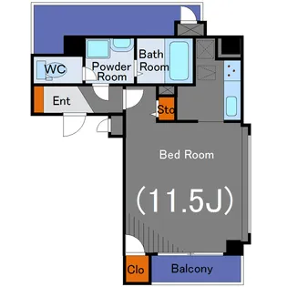 松濤アダージョ【1階】の間取り