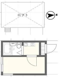 ワコーテ椎名町【1階】の間取り
