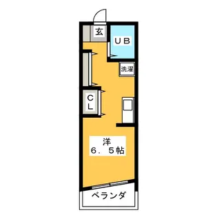 アトリウム前田【1階】の間取り