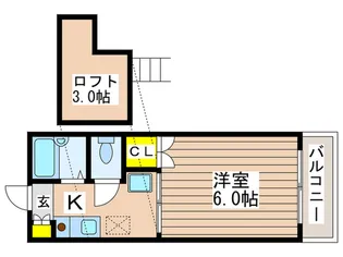 ESCUDO【1階】の間取り