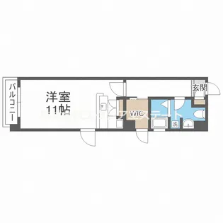 ラ・パサージュ【2階】の間取り