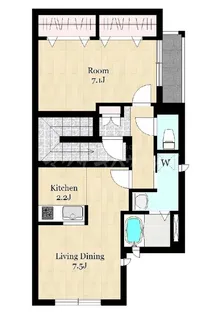クレア新井【3階】の間取り