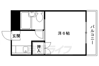八瀬グリーンハイム【3階】の間取り