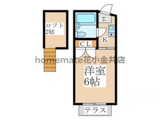 メゾンブランシェ【1階】の間取り