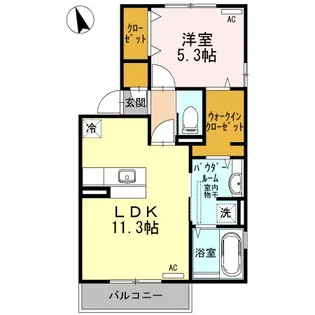 サンパレス・ムーンパレス ムーンパレス【2階】の間取り