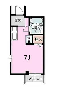 ベルレジデンス【2階】の間取り