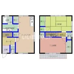 サンパレスIIの間取り